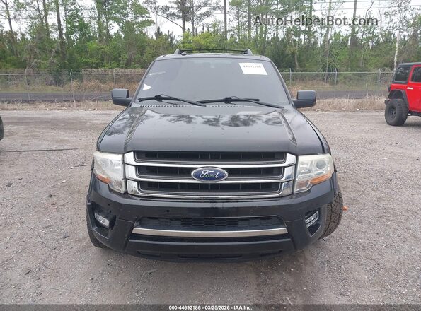 1FMJK1KT5GEF36673 2016 FORD EXPEDITION EL Black Widok zestawu wskaźników