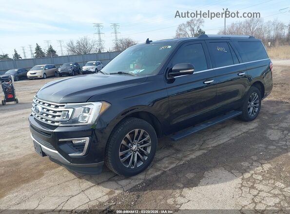 1FMJK1KT5LEA21828 2020 FORD EXPEDITION Black წინა მარცხენა ხედი სამი მეოთხედიდან