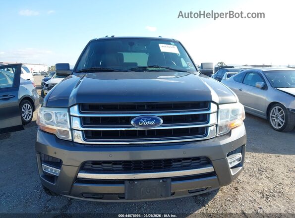 1FMJK1KT7GEF29370 2016 FORD EXPEDITION EL Серый Вид щитка приборов