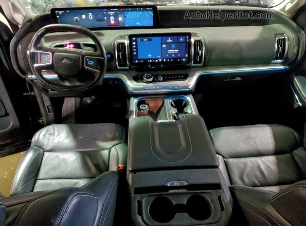 1FMJK1M80SEA11862 2025 FORD EXPEDITION Black წინა პანელის ხედი