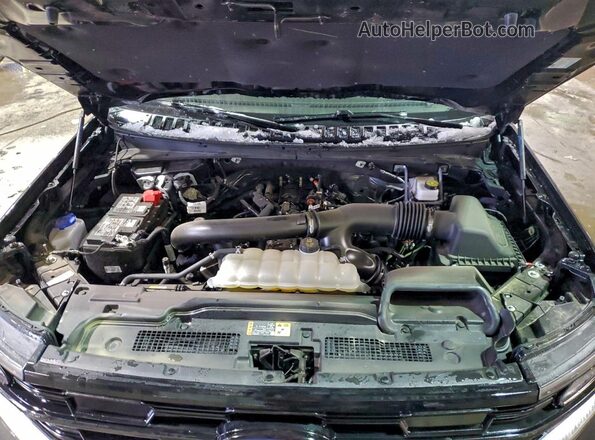 1FMJK1M80SEA11862 2025 FORD EXPEDITION Black ძრავის განყოფილების ხედი