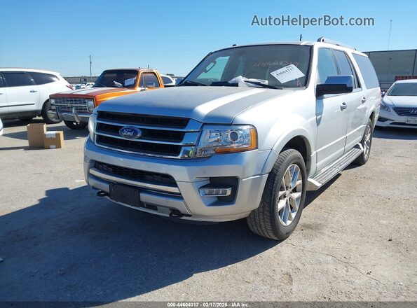 1FMJK2AT2HEA13040 2017 FORD EXPEDITION EL Silver 