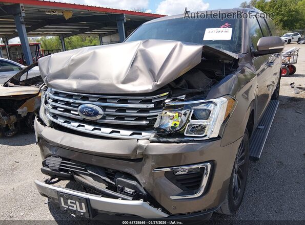 1FMJK2AT2KEA38222 2019 FORD EXPEDITION MAX Pewter Widok z przodu