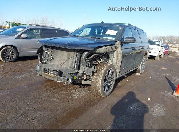 1FMJK2AT3KEA78034 2019 FORD EXPEDITION MAX Black Przód lewy