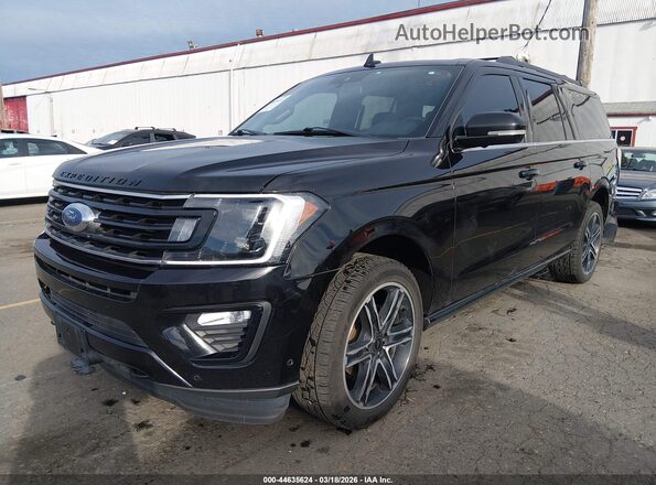1FMJK2AT5MEA67247 2021 FORD EXPEDITION Black Առջևի ձախ երեք քառորդ տեսարան