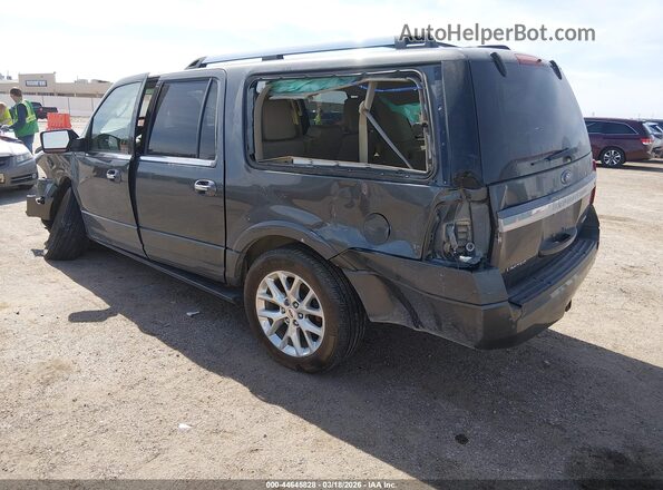 1FMJK2AT6HEA09072 2017 FORD EXPEDITION EL Серый Задняя левая четверть