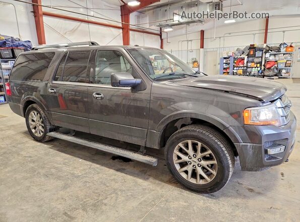 1FMJK2AT6HEA30312 2017 FORD EXPEDITION Charcoal Front right