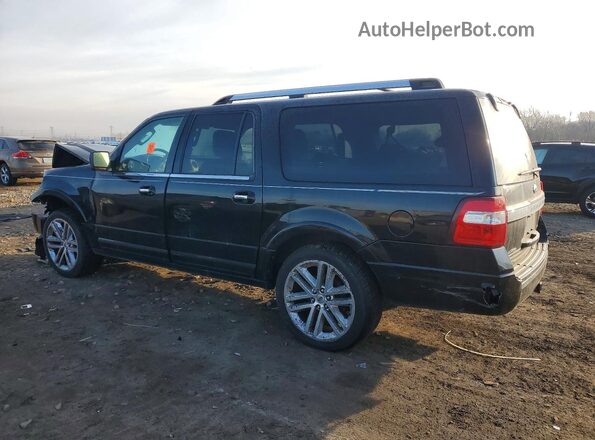1FMJK2AT9GEF14456 2016 FORD EXPEDITION Black Trasero izquierdo