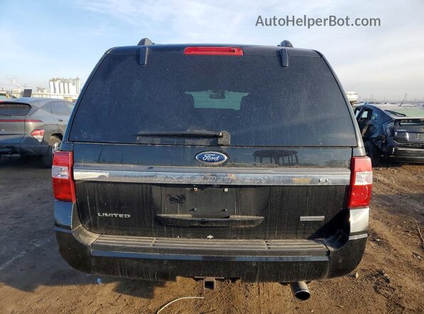 1FMJK2AT9GEF14456 2016 FORD EXPEDITION Black Vista trasera