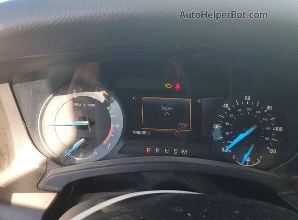 1FMJU1HT0GEF49493 2016 FORD EXPEDITION White Instrument cluster view
