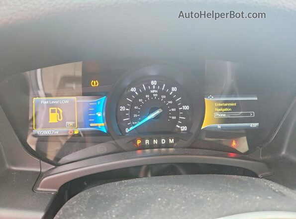 1FMJU1HT1GEF16695 2016 FORD EXPEDITION Белый Вид щитка приборов