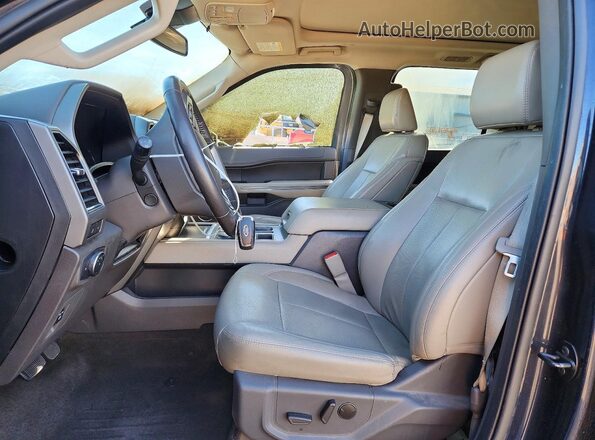 1FMJU1HT3MEA13777 2021 FORD EXPEDITION Черный Вид салона спереди