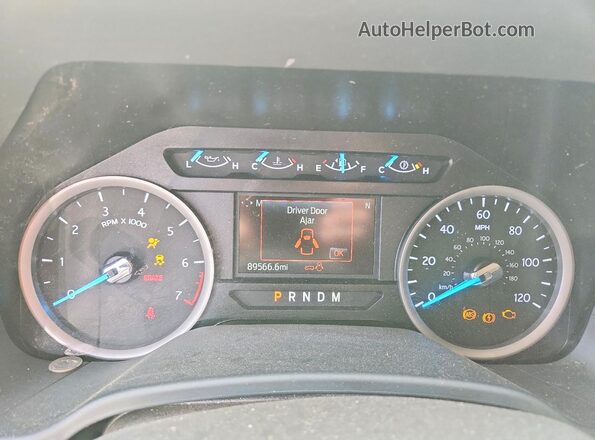 1FMJU1HT5MEA73527 2021 FORD EXPEDITION White Instrument cluster view