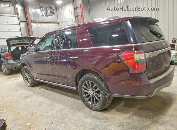 1FMJU2AT4MEA87743 2021 FORD EXPEDITION Burgundy Rear left