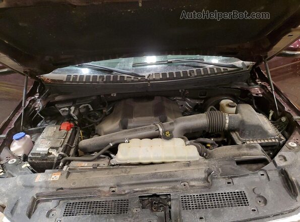 1FMJU2AT4MEA87743 2021 FORD EXPEDITION Burgundy Engine compartment view