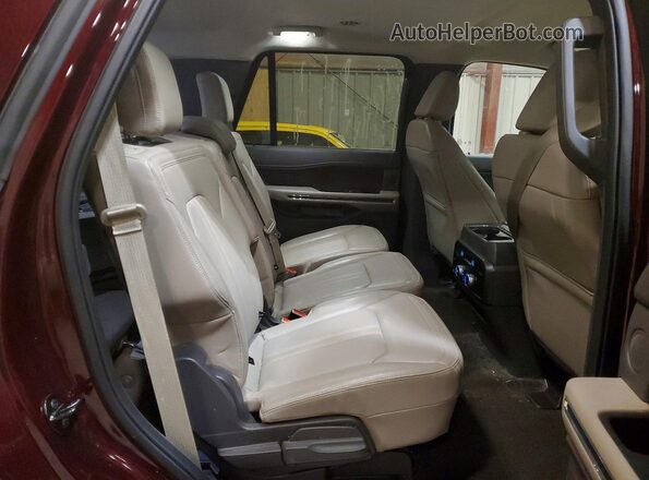 1FMJU2AT4MEA87743 2021 FORD EXPEDITION Burgundy Rear interior view
