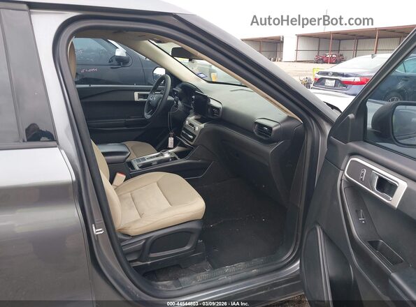 1FMSK7BHXMGA46040 2021 FORD FORD EXPLORER Серый Вид салона спереди