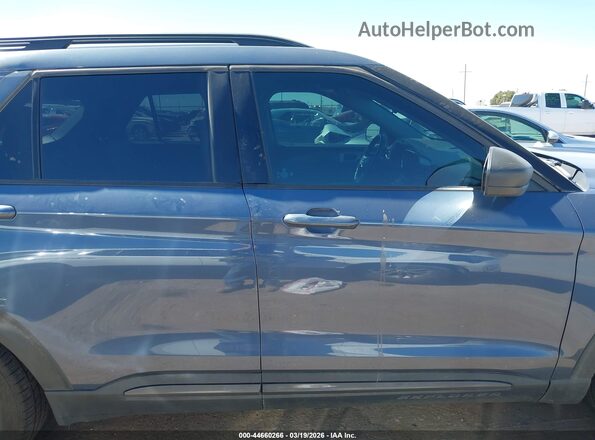 1FMSK7DH1MGB43639 2021 FORD FORD EXPLORER Gray სალონის 360-გრადუსიანი ხედი