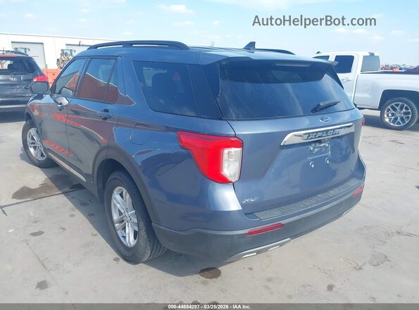 1FMSK7DH2MGB15249 2021 FORD FORD EXPLORER Gray Задня ліва чверть