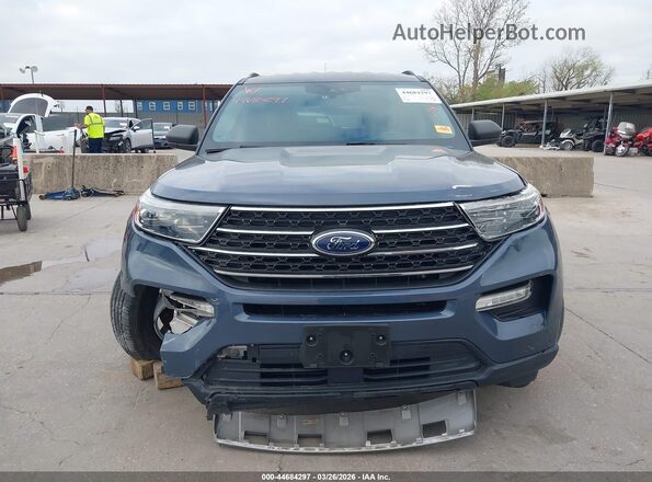 1FMSK7DH2MGB15249 2021 FORD FORD EXPLORER Gray Вид задньої частини салону