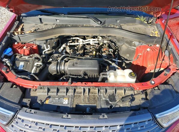 1FMSK7DH2MGB43620 2021 FORD FORD EXPLORER Red Вид підкапотного простору