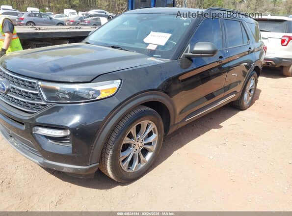 1FMSK7DH3PGA12278 2023 FORD FORD EXPLORER Черный Передняя левая четверть