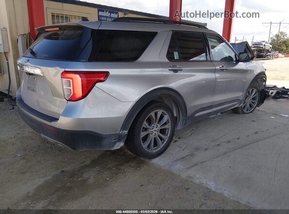 1FMSK7DH5MGC34736 2021 FORD FORD EXPLORER Gray Rear right