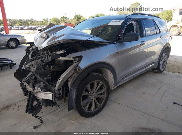 1FMSK7DH5MGC34736 2021 FORD FORD EXPLORER Gray Front left