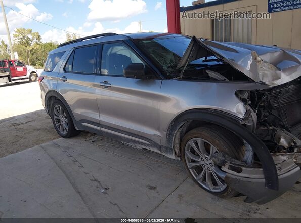 1FMSK7DH5MGC34736 2021 FORD FORD EXPLORER Gray 360 interior view