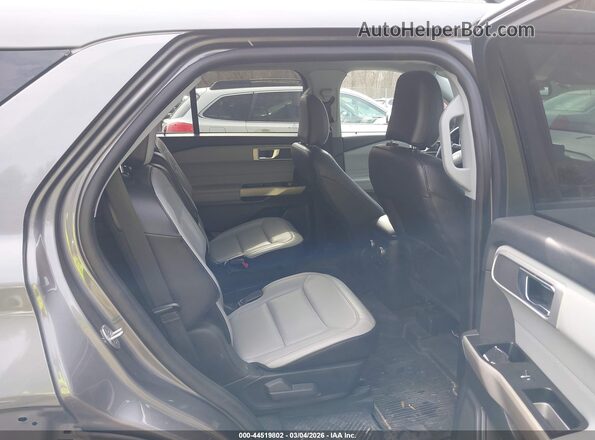 1FMSK7DH5MGC41380 2021 FORD FORD EXPLORER Gray Widok naklejki z numerem VIN