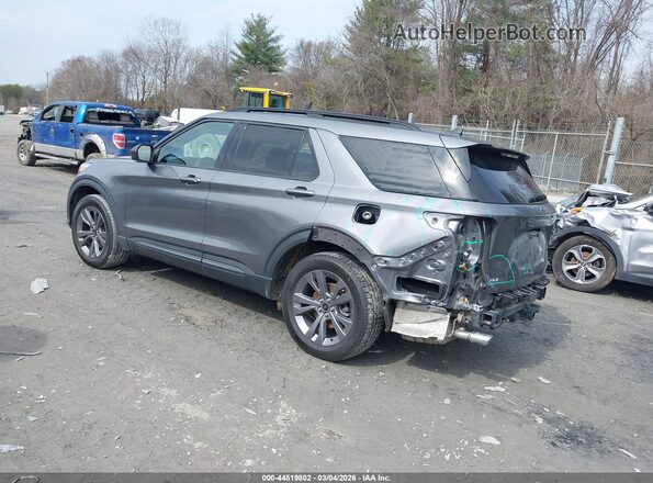 1FMSK7DH5MGC41380 2021 FORD FORD EXPLORER Gray Tył lewy