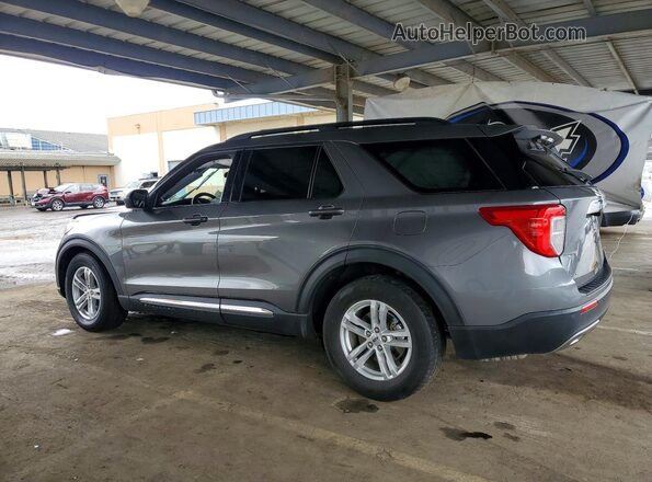 1FMSK7DH6PGB29059 2023 FORD FORD EXPLORER Charcoal უკანა მარცხენა