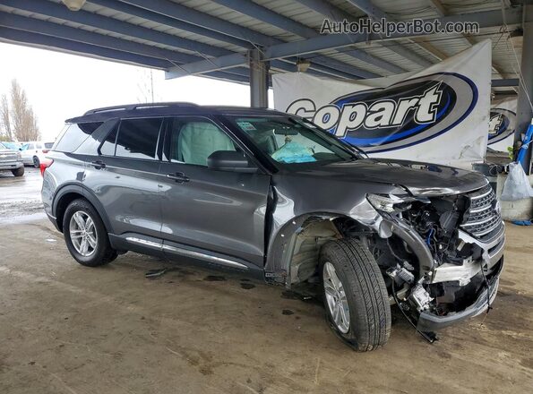 1FMSK7DH6PGB29059 2023 FORD FORD EXPLORER Charcoal წინა მარჯვენა