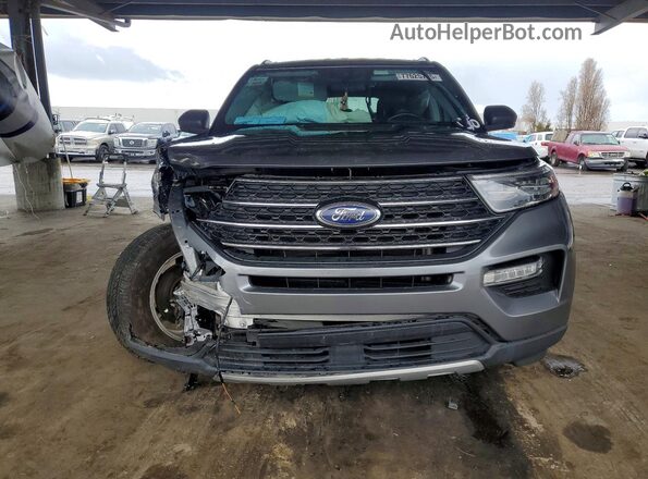 1FMSK7DH6PGB29059 2023 FORD FORD EXPLORER Charcoal წინა ხედი