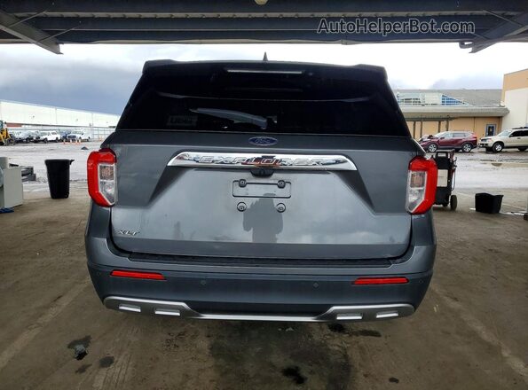 1FMSK7DH6PGB29059 2023 FORD FORD EXPLORER Charcoal უკანა ხედი