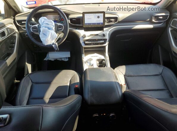 1FMSK7DH7MGC04606 2021 FORD FORD EXPLORER Красный Вид панели приборов
