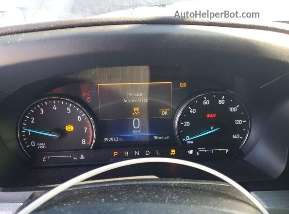 1FMSK7DH7NGB95164 2022 FORD FORD EXPLORER Black ხელსაწყოთა პანელის ხედი