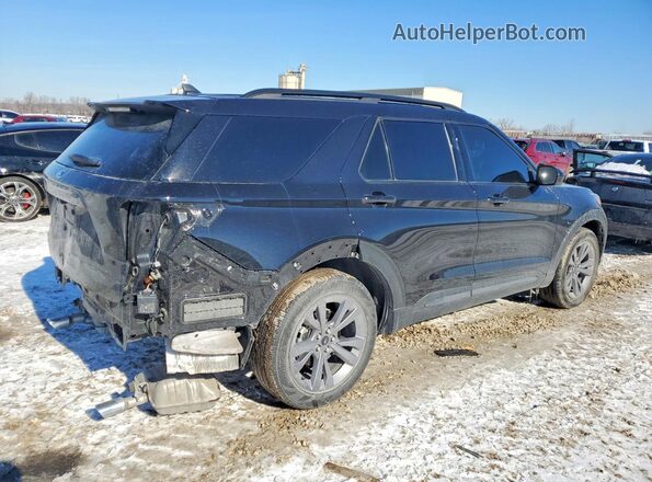 1FMSK7DH7NGB95164 2022 FORD FORD EXPLORER Black უკანა მარჯვენა