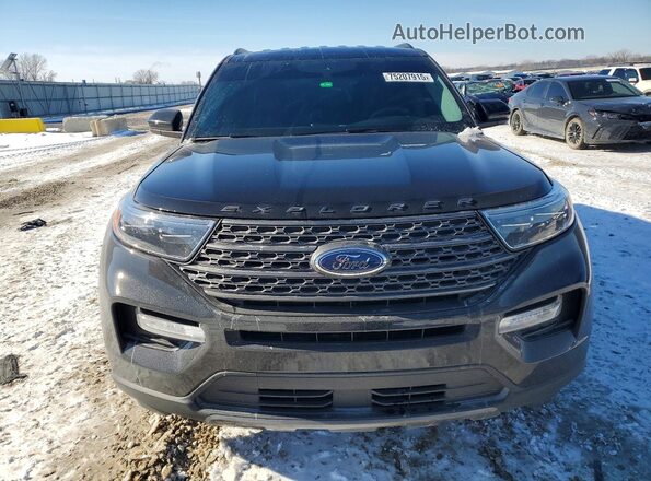 1FMSK7DH7NGB95164 2022 FORD FORD EXPLORER Black წინა ხედი