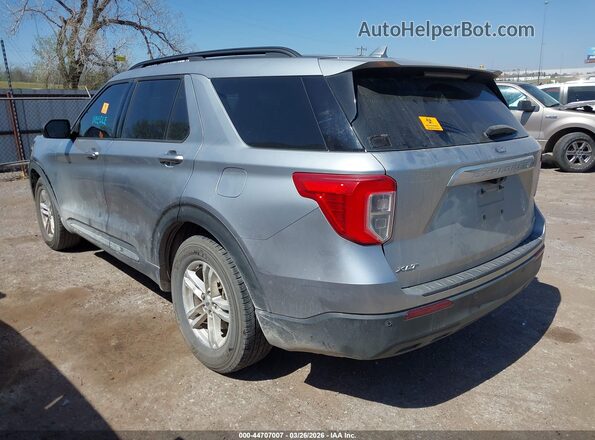 1FMSK7DH8LGA61616 2020 FORD FORD EXPLORER Silver Trasero izquierdo