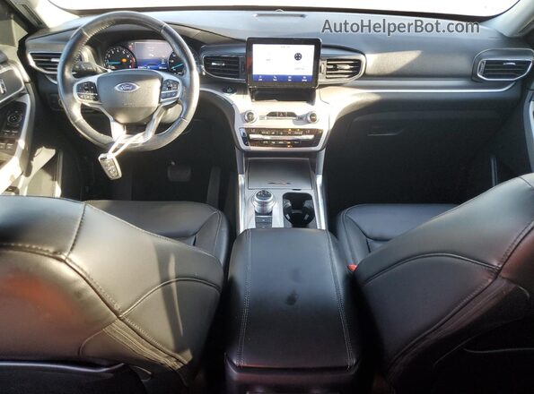 1FMSK7DH8MGB02408 2021 FORD FORD EXPLORER White Առջևի վահանակի տեսք