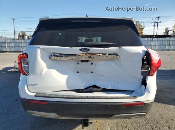 1FMSK7DH8MGB02408 2021 FORD FORD EXPLORER White Հետևի տեսք