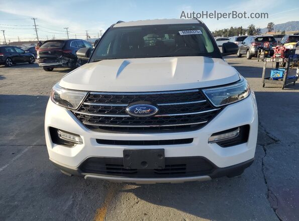 1FMSK7DH8MGB02408 2021 FORD FORD EXPLORER White Դիմացի տեսք