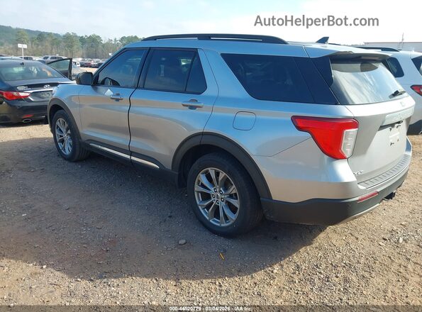 1FMSK7DH8NGB68202 2022 FORD FORD EXPLORER Silver Հետևի ձախ