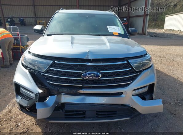 1FMSK7DH8NGB68202 2022 FORD FORD EXPLORER Silver Սարքավորումների վահանակի տեսք