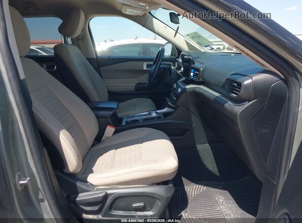 1FMSK7DH9LGB20866 2020 FORD FORD EXPLORER Серый Вид салона спереди