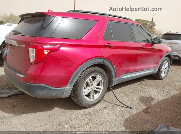 1FMSK7DH9LGD05581 2020 FORD FORD EXPLORER Red უკანა მარჯვენა