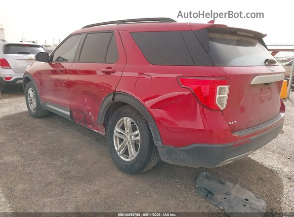 1FMSK7DH9LGD05581 2020 FORD FORD EXPLORER Red უკანა მარცხენა