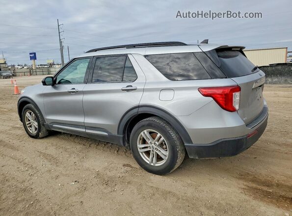 1FMSK7DHXMGA52157 2021 FORD FORD EXPLORER Silver Trasero izquierdo