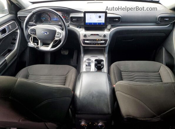 1FMSK7DHXMGA52157 2021 FORD FORD EXPLORER Silver Vista del salpicadero